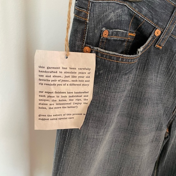 Vintage Y2K 7 For All Mankind Dojo jeans size 32 NWT - Picture 6 of 12